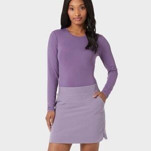 32 Degrees Cool Women's Lavender/Purple Skort Skirt-Sz L